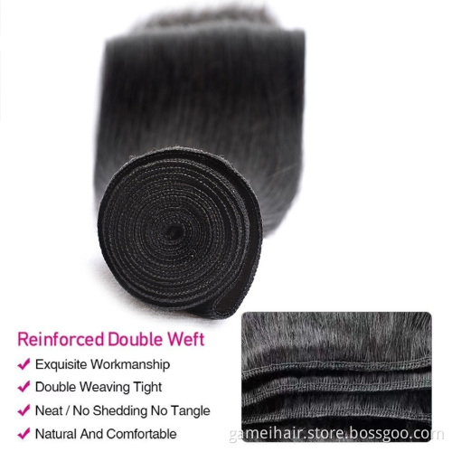 Single Donor Human Virgin Hair deep wave Extension GMHAIR Unprocessed Raw Cambodian Cuticle Aligned Virgin Hair Bundles